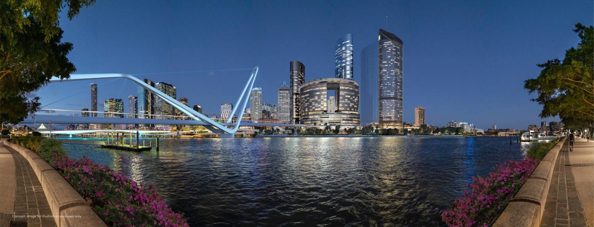 The Star Grand Brisbane Hotell Exteriör bild