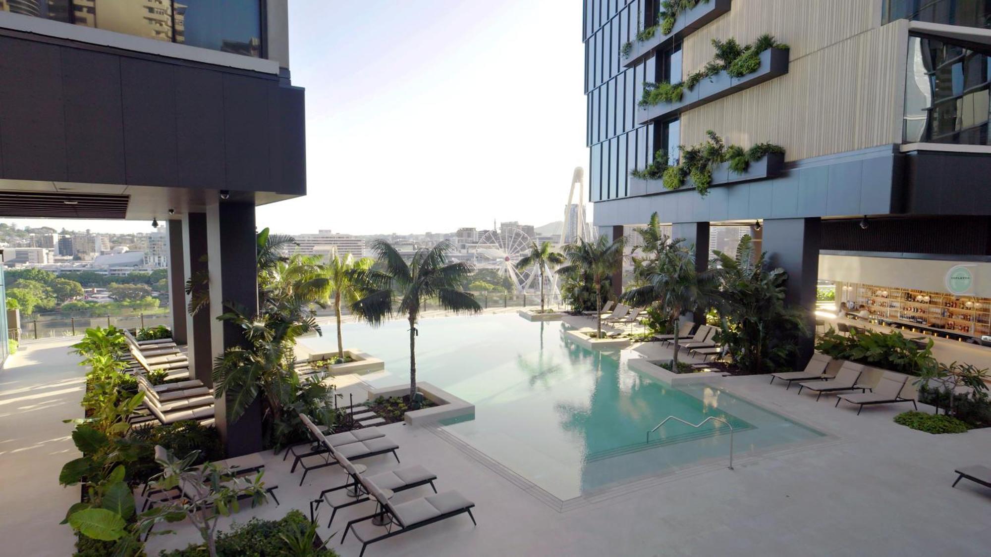 The Star Grand Brisbane Hotell Exteriör bild